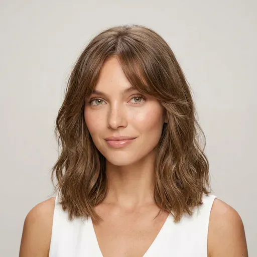 Curtain Bangs example