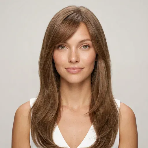 Side-Swept Bangs example