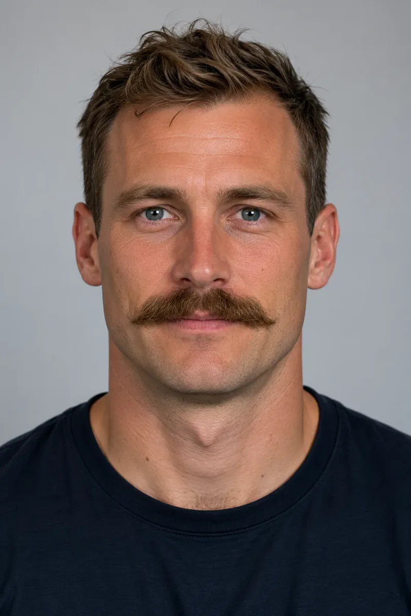 Chevron Mustache example