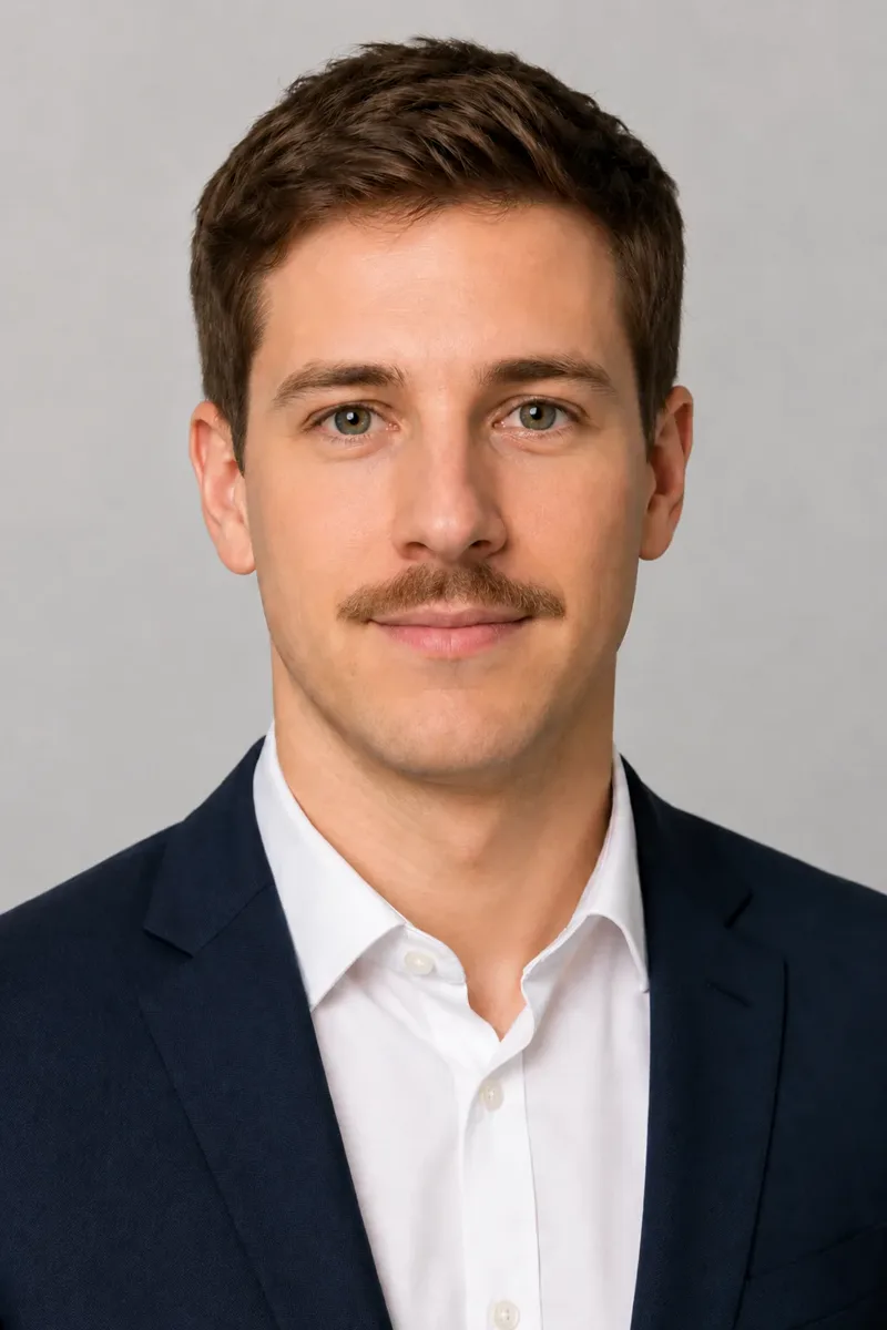 Pencil Mustache example