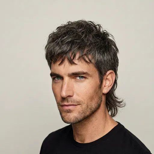 Mullet hairstyle preset