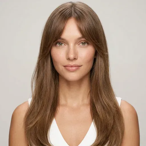 Curtain Bangs example